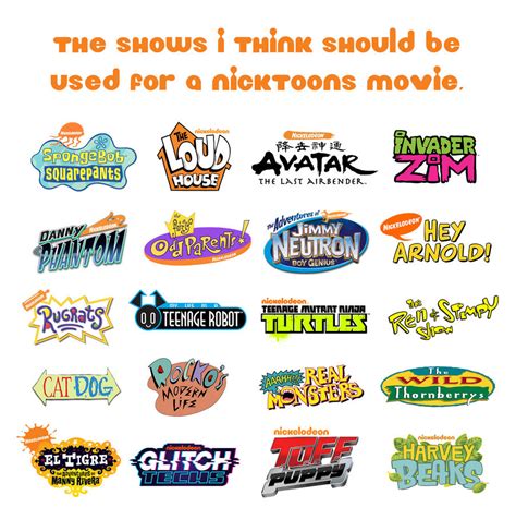 Nicktoons Crossover Movie Shows by Wildcat1999 on DeviantArt