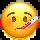 🤒 Face with Thermometer Emoji Copy Paste 🤒