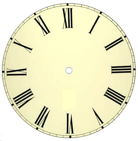 Printable Clock Face - ClipArt Best