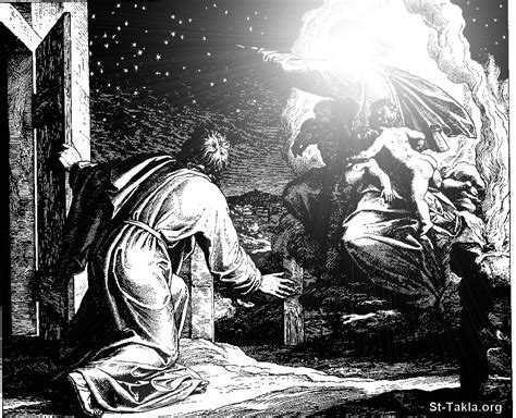 Image: God Shows Abraham the Stars صورة الله يُري إبراهيم النجوم