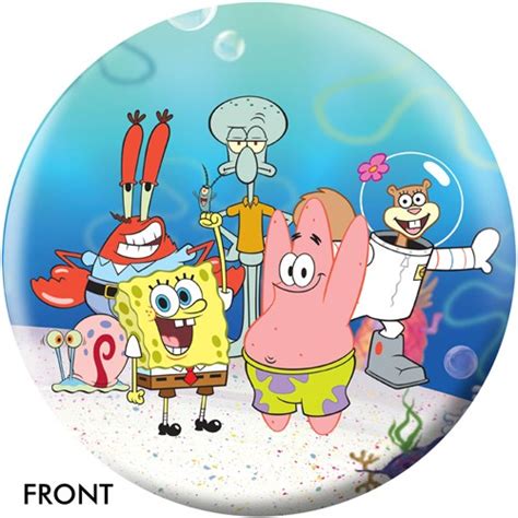 OnTheBallBowling SpongeBob Beach Party Ball Bowling Balls + FREE SHIPPING