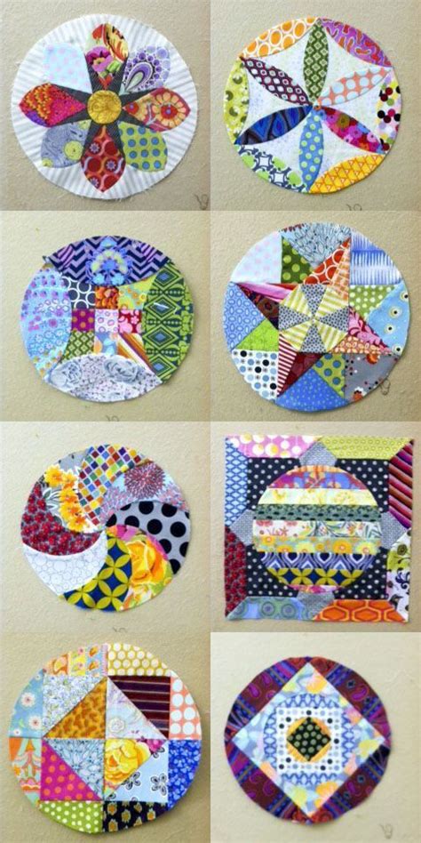 Circle quilts, Quilt patterns, Quilting designs