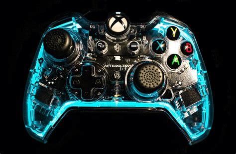 Online crop | HD wallpaper: black and blue Xbox One controller, Remote ...