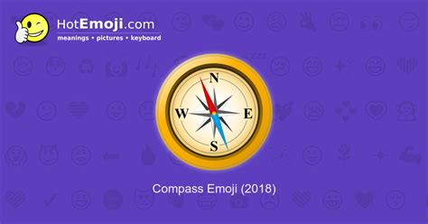 🧭 Compass Emoji Meaning with Pictures: from A to Z