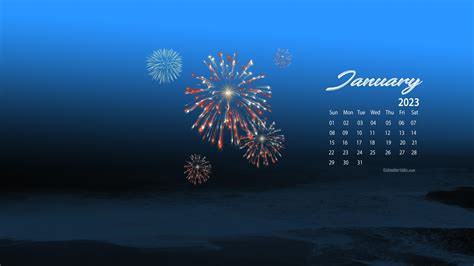 January 2023 Calendar Wallpapers - Top Free January 2023 Calendar ...