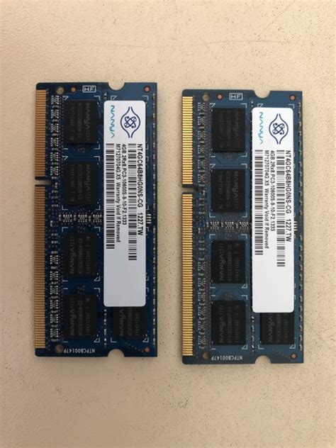 4 GB - DDR3 SDRAM - 1333MHz DDR3-1333/PC3-10600 - ECC - 204-pin SoDIMM ...