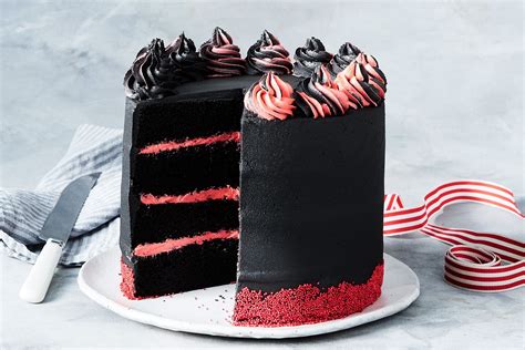 Black velvet cake