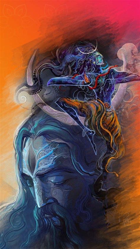 Shiva Paintings Wallpapers - Top Free Shiva Paintings Backgrounds ...