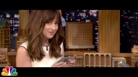 '50 Shades of Grey' Star Dakota Johnson Plays 'Anything Can Be Sexy ...