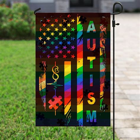 Autism Flag Autism Awareness Flag Autism Flag Autism Month | Etsy