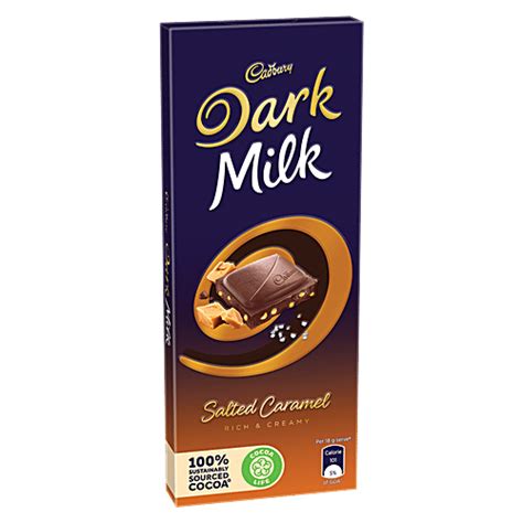 Buy Cadbury Dark Milk - Salted Caramel Chocolate Bar Online at Best ...