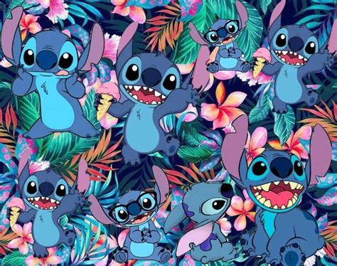 Stitch 💙🧸 en 2022 | Arte de uñas azules, Ropa de snoopy, Fondos de ...