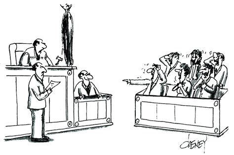 Cartoons: Courtroom Comedy | The Saturday Evening Post