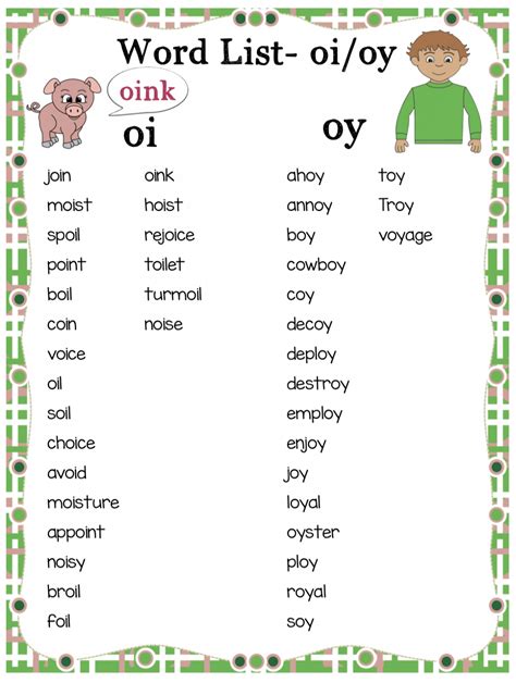 Teaching the oi oy Diphthongs - Phonics Bundle - Make Take & Teach