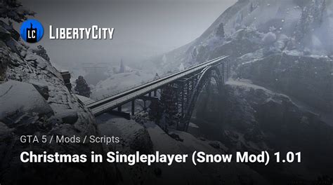 Download Christmas in Singleplayer (Snow Mod) 1.01 for GTA 5