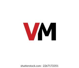 Vm Logo Design Vector Template Stock Vector (Royalty Free) 2267172351 ...