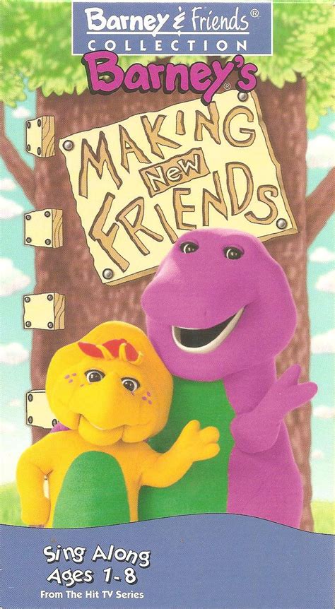 Barney Vhs Custom : Trailers from Barney Live! in New York City 1996 ...