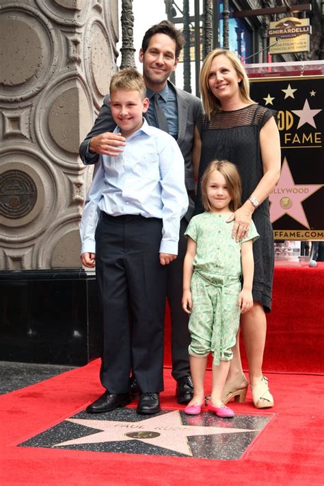 Paul Rudd With His Family on the Hollywood Walk of Fame | POPSUGAR ...