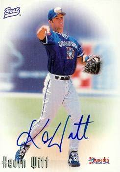 Kevin Witt autographed Baseball Card (Minor League) 1997 Best