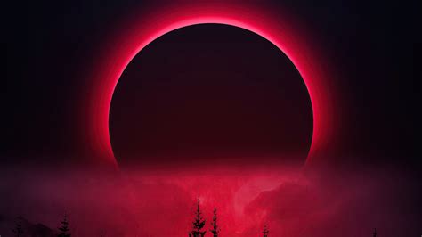 Red Moon Wallpaper,HD Artist Wallpapers,4k Wallpapers,Images ...