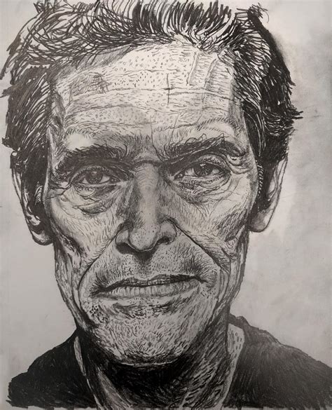 Willem Dafoe - graphite pencil : r/drawing