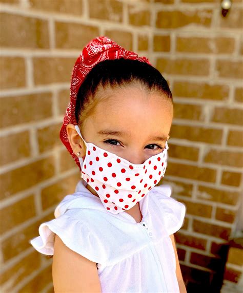 Child Size Face Masks Face Masks for Kids Masks Elastic Ear | Etsy