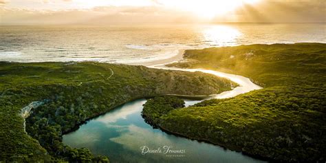 River Sunset - Panoramic - daniela tommasi photography