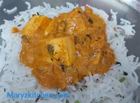 Paneer handi recipe - Mary's Kitchen