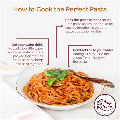 How to Cook the Perfect Pasta | Online Recipe | The Maya Kitchen