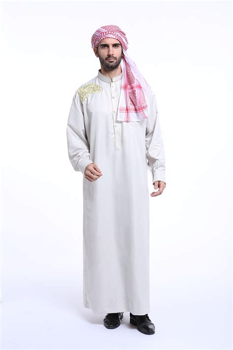 Ramadan Men Muslim Saudi Thobe Kid Boy Long Robe Dishdasha Islamic Maxi ...