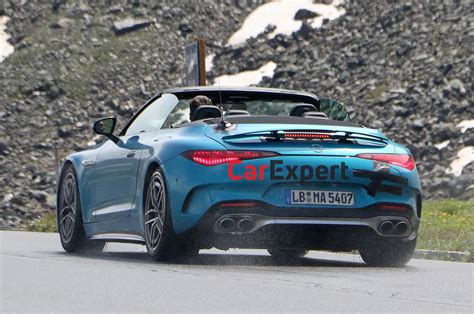 2023 Mercedes-AMG SL 53 plug-in hybrid spied | CarExpert