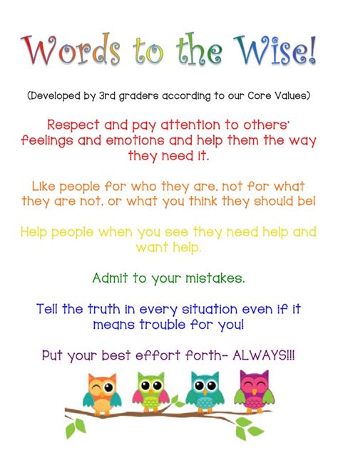 Words To The Wise PDF | PDF