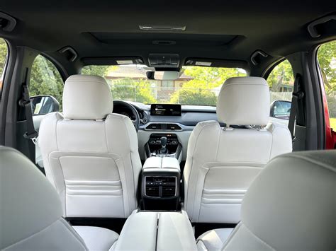 The 2022 Mazda CX-9's Parchment Interior Proves That White Is Right