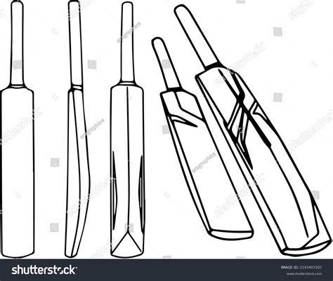 13 Cricket Bat Back Side Images, Stock Photos & Vectors | Shutterstock