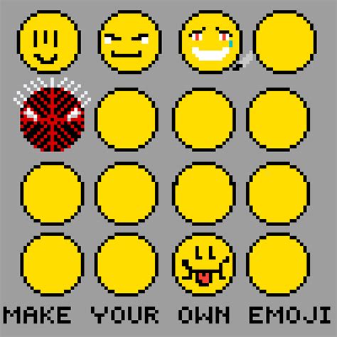 Editing Make Your Own Emoji please! - Free online pixel art drawing ...