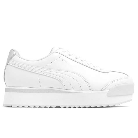 Women's Roma Amor Leather - White/White – Feature