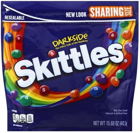 SKITTLES Darkside Candies - 15.6 oz, Nutrition Information | Innit