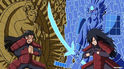 Madara vs hashirama by ziuttmen on deviantart – Artofit