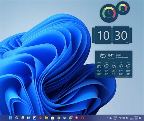 How to Put Clock On Desktop In Windows 11