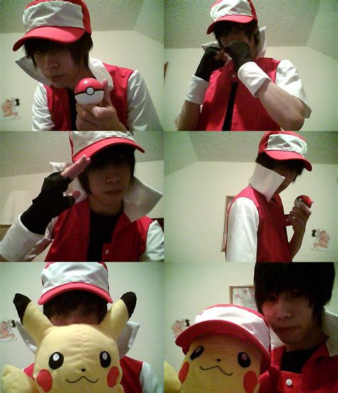 Pokemon Trainer Red cosplay by LokiBoki on DeviantArt