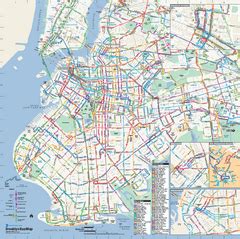 Brooklyn Attractions Map - brooklyn • mappery