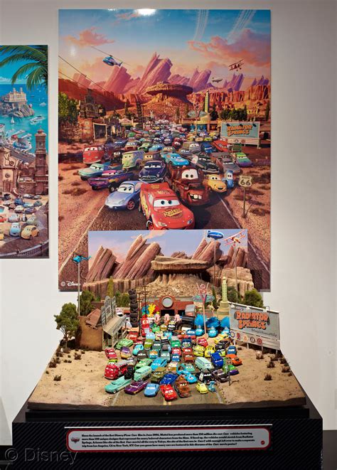 Mattel Exhibit Featuring Disney Pixar Cars Die-cast Vehicles Speeds ...