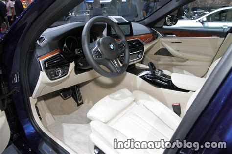 2017 BMW 5 Series Touring interior dashboard at the IAA 2017