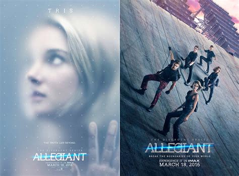 Divergent 'Allegiant' Movie Posters