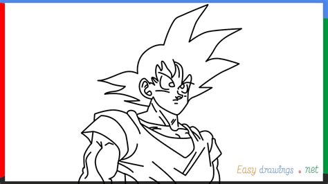 Easy Drawing of Dragon Ball Z: Master Goku and Friends with These ...