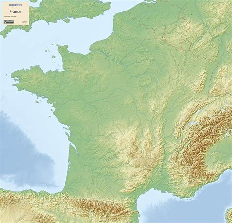 Free Maps of France | Mapswire