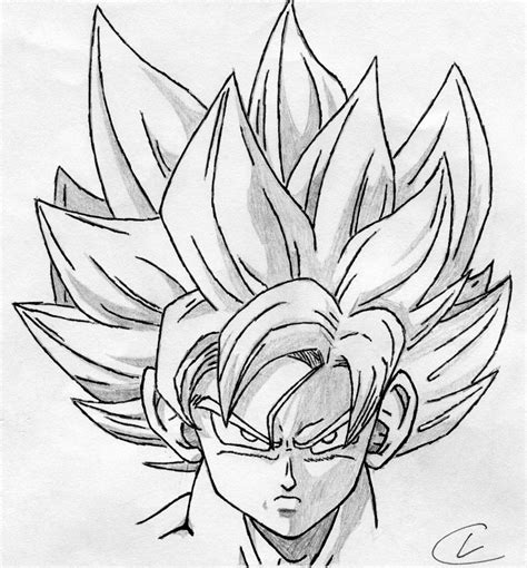 Super Saiyan Goku by AutonomousAnomalies on DeviantArt