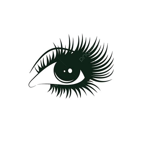 Eyelash Logo Vector Hd PNG Images, Eyelashes Logo Icon Design Template ...