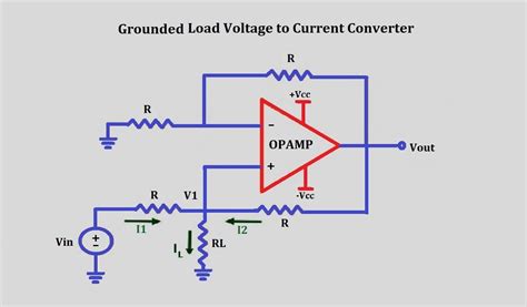 Voltage to current converter OPAMP circuit » Hackatronic