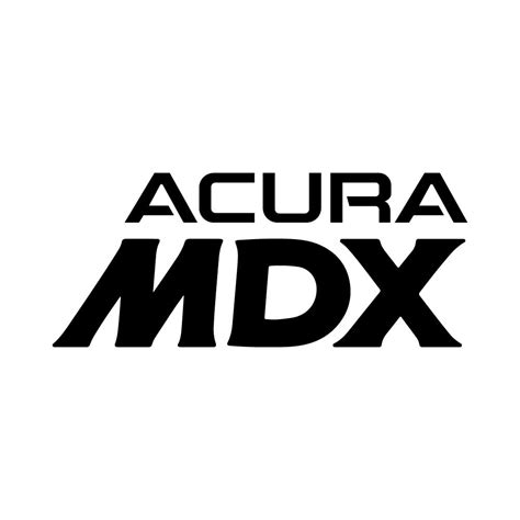 Acura MDX Logo Vector - (.Ai .PNG .SVG .EPS Free Download)